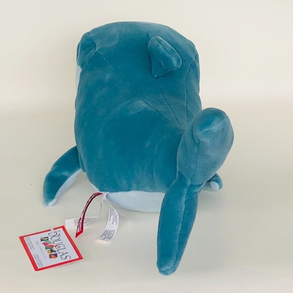 New w/Tag Douglas Blue Shark Macaroon Plush Stuffed Animal 15" - Picture 6 of 9